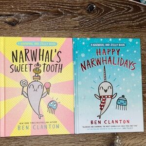 Narwhal and Jelly 2 Book Set